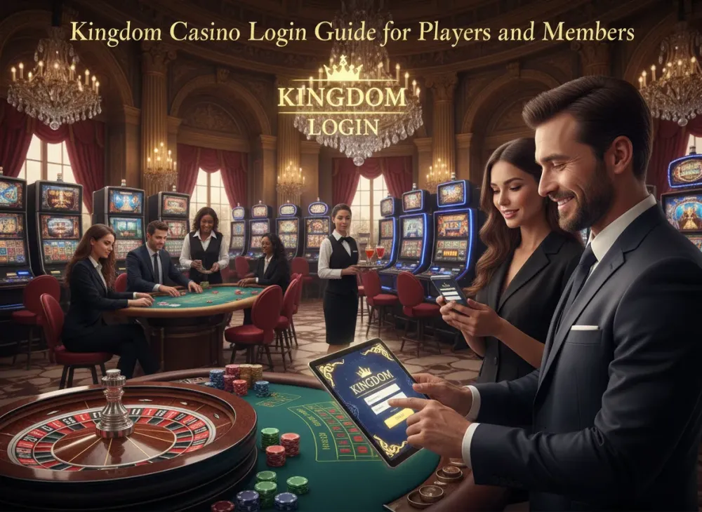 Kingdom casino login guide for players and members