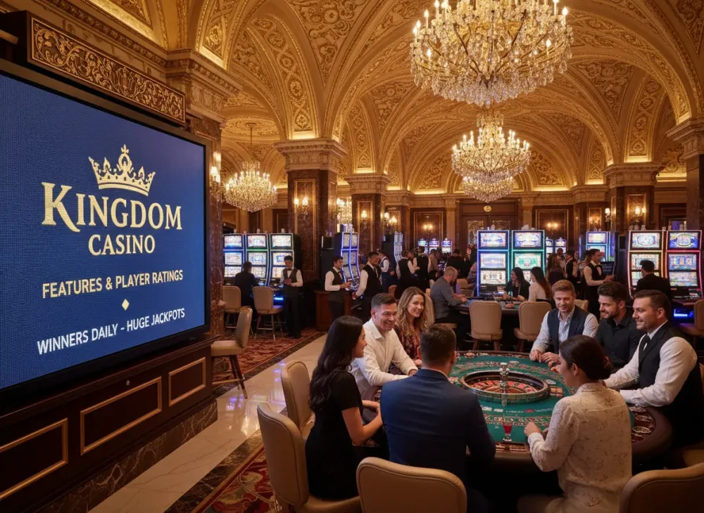 Kingdom casino review - features and player ratings