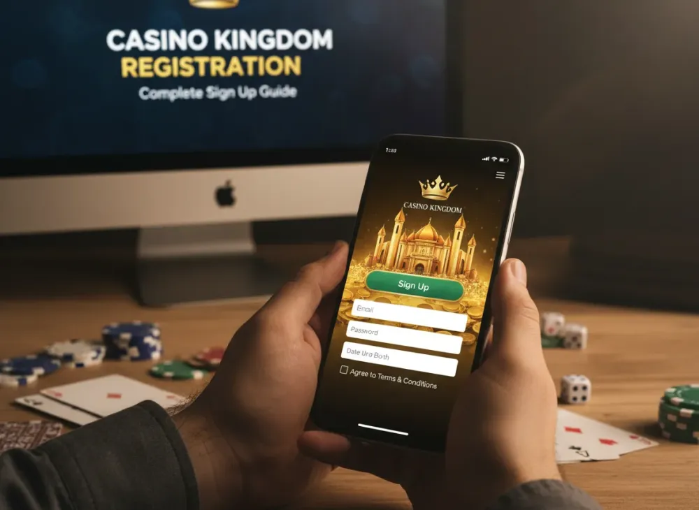 Casino kingdom registration - Complete Sign Up Guide
